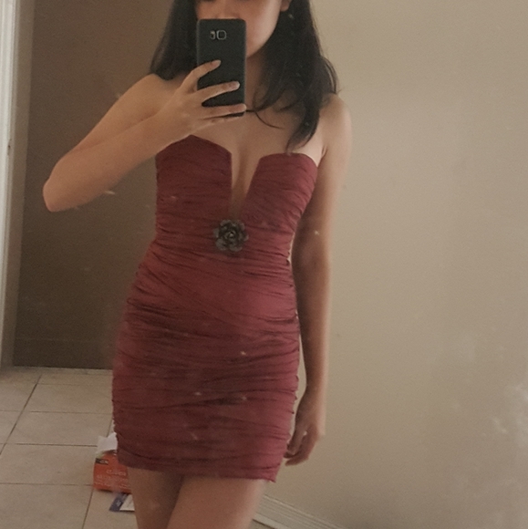 BCBG Maxaritza Ruby Tristina Sweetheart Dress - Picture 4 of 6